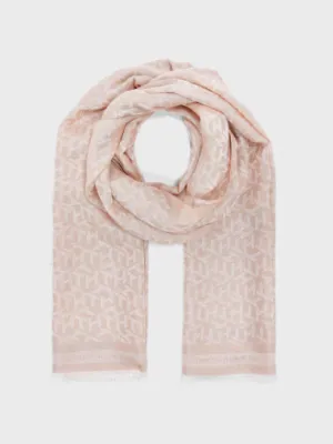 Glitter Monogram Scarf