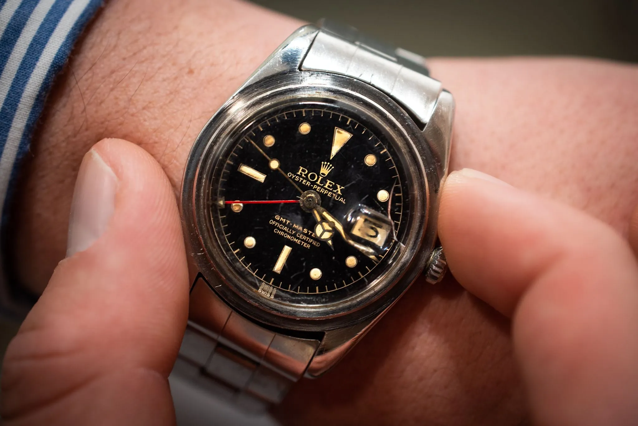 GMT Master "Bakelite" Vintage Original Watch