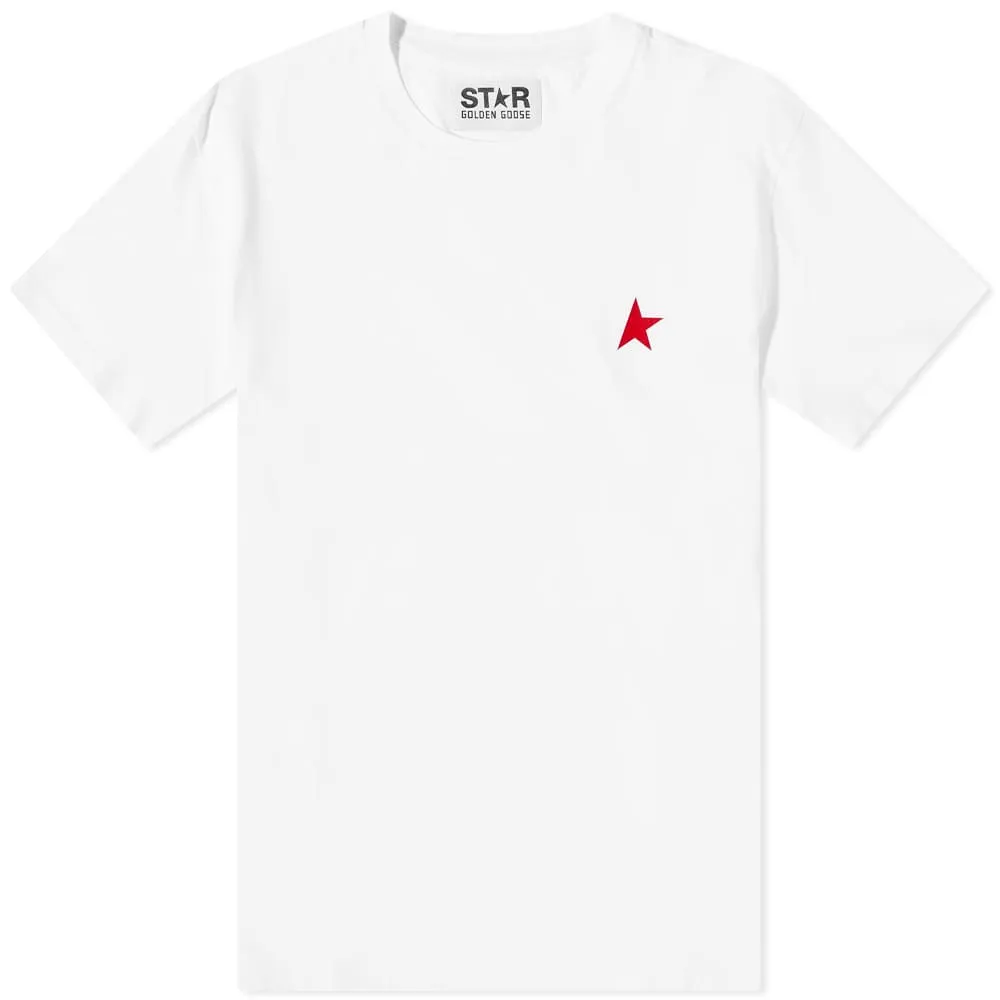 Golden Goose Small Star Chest Logo Tee