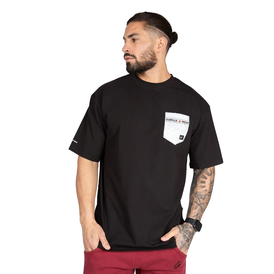 Gorilla Wear Dover Oversized T-Shirt - Black