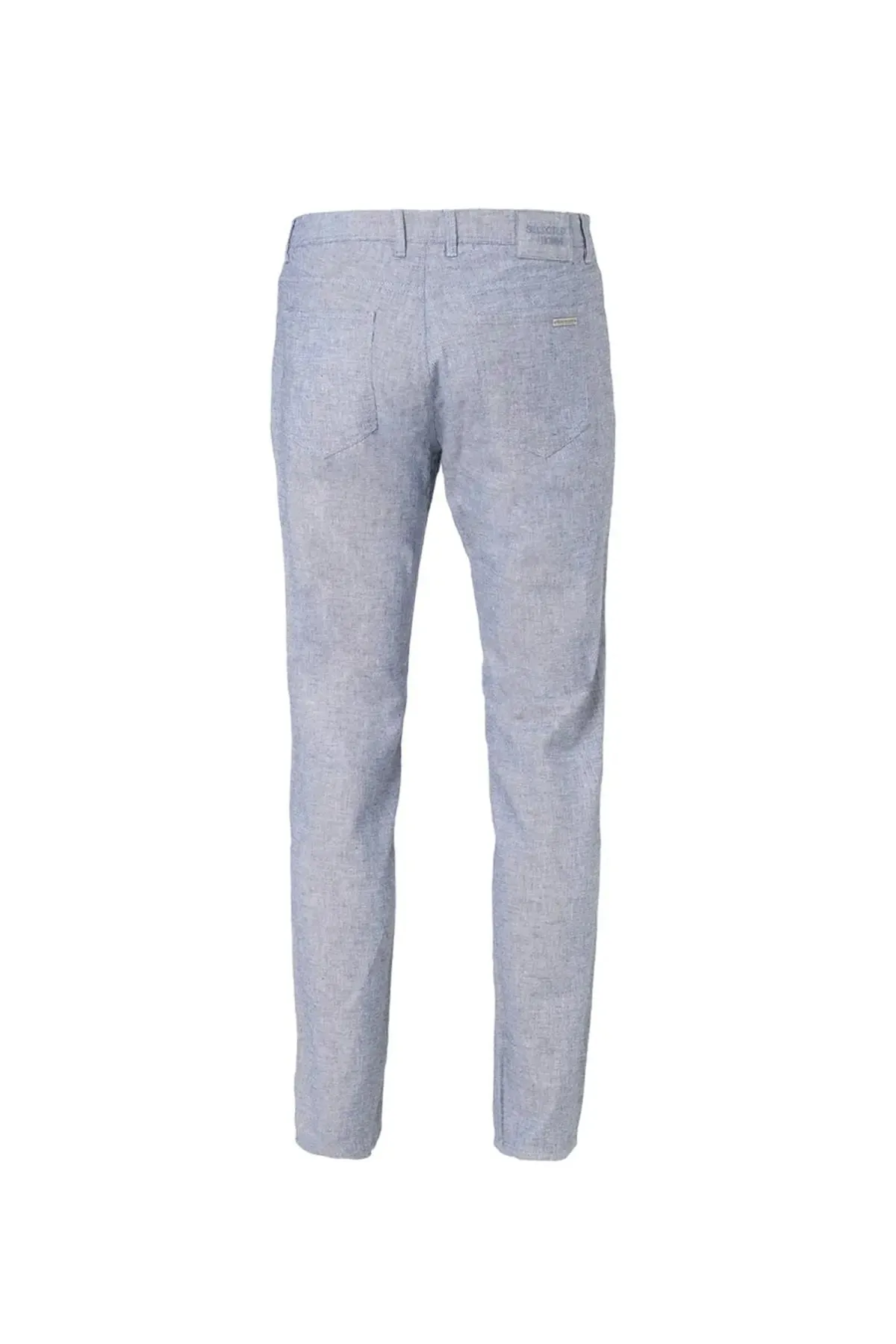 Gray Linen Leon Men's Trousers