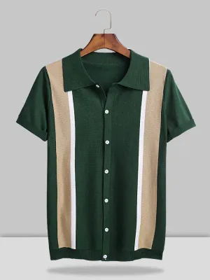 Green Causal Polo Shirt