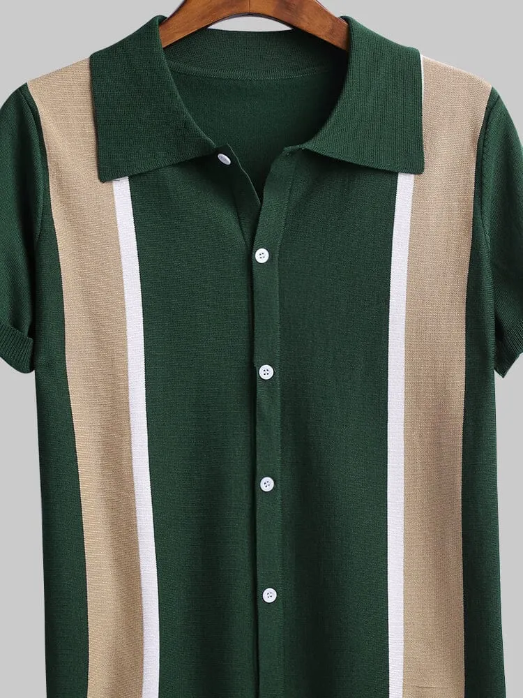 Green Causal Polo Shirt