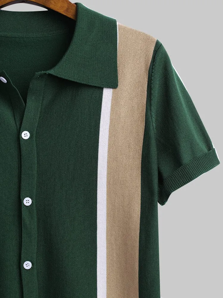 Green Causal Polo Shirt