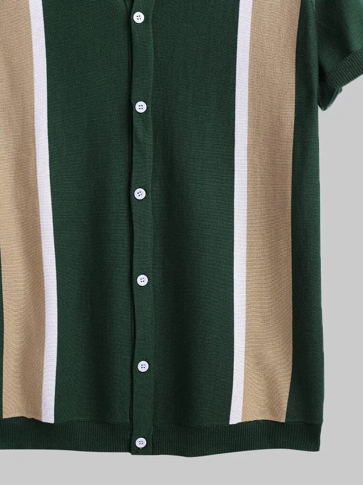 Green Causal Polo Shirt