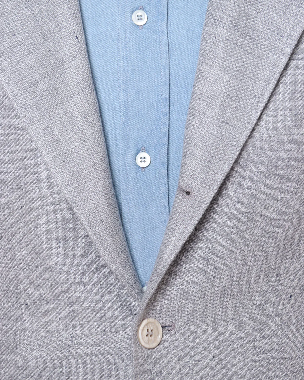Grey Linen Blend Sportcoat