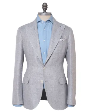 Grey Linen Blend Sportcoat