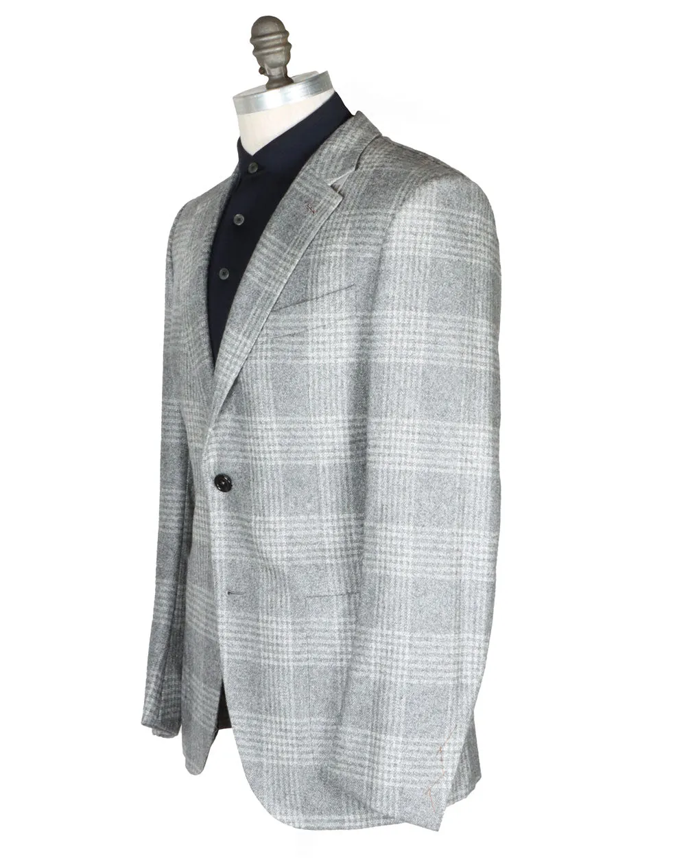 Grey Overcheck Sportcoat