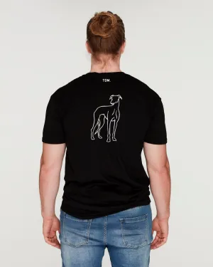 Greyhound Dad Illustration: T-Shirt