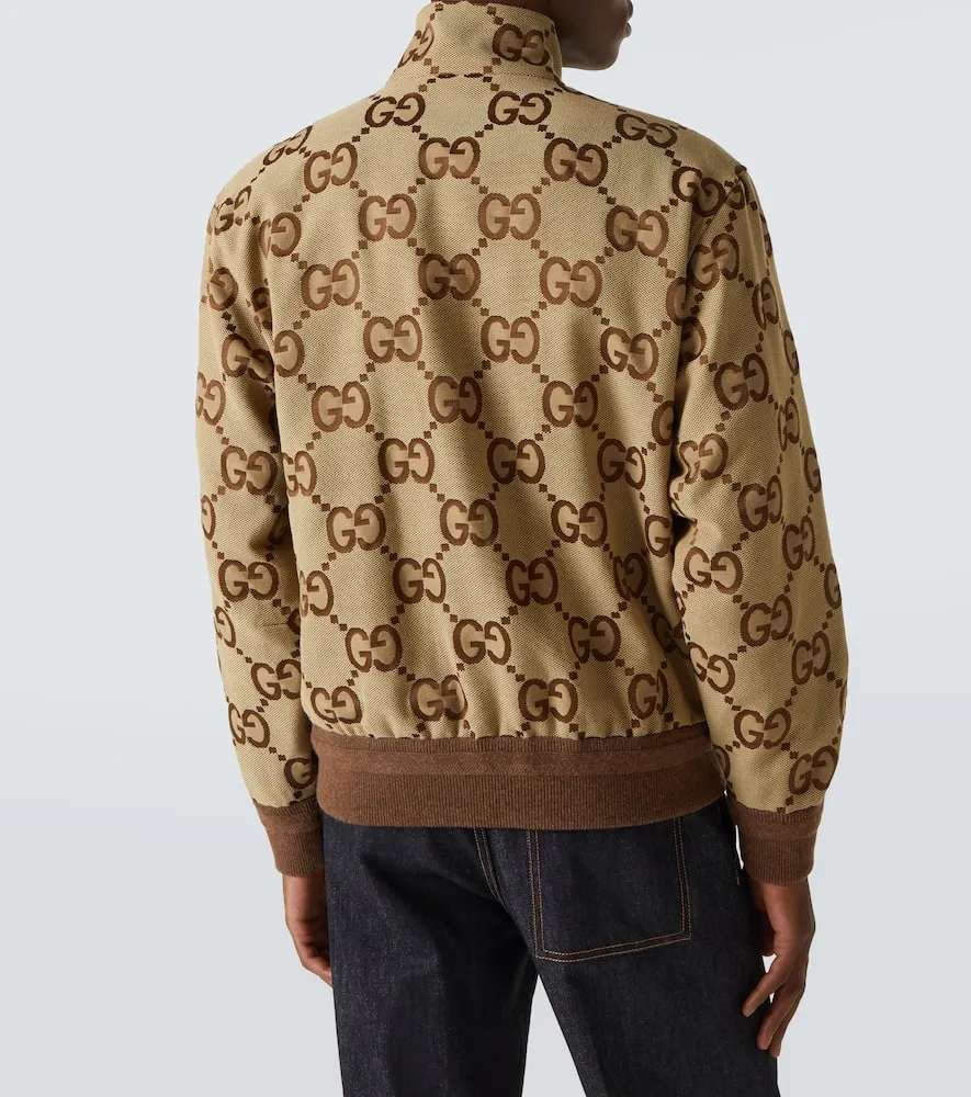 Gucci Jumbo GG canvas jacket