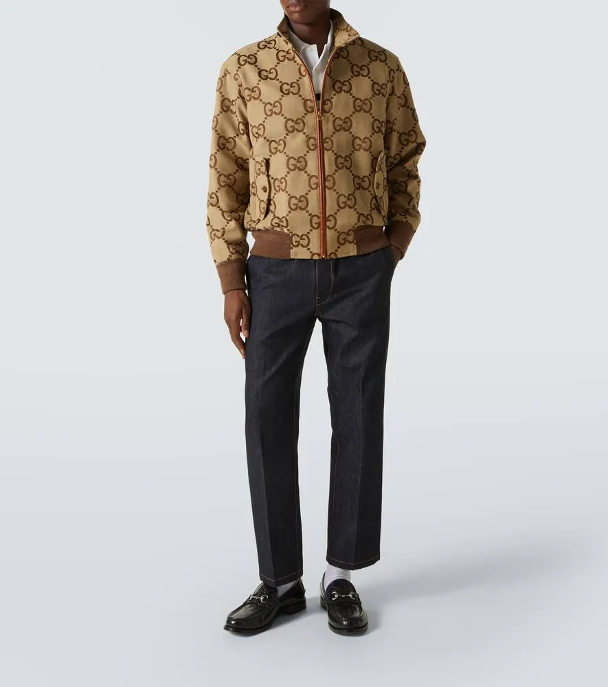 Gucci Jumbo GG canvas jacket
