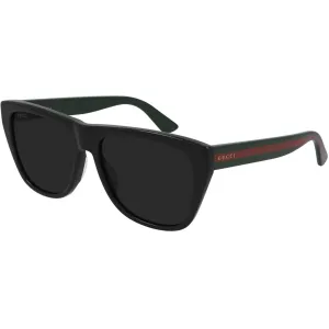 Gucci Men's Sunglasses - Full Rim Black Green Acetate Square Shape Frame | GG0926S 001