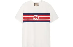 Gucci Men's T-shirt, milky
