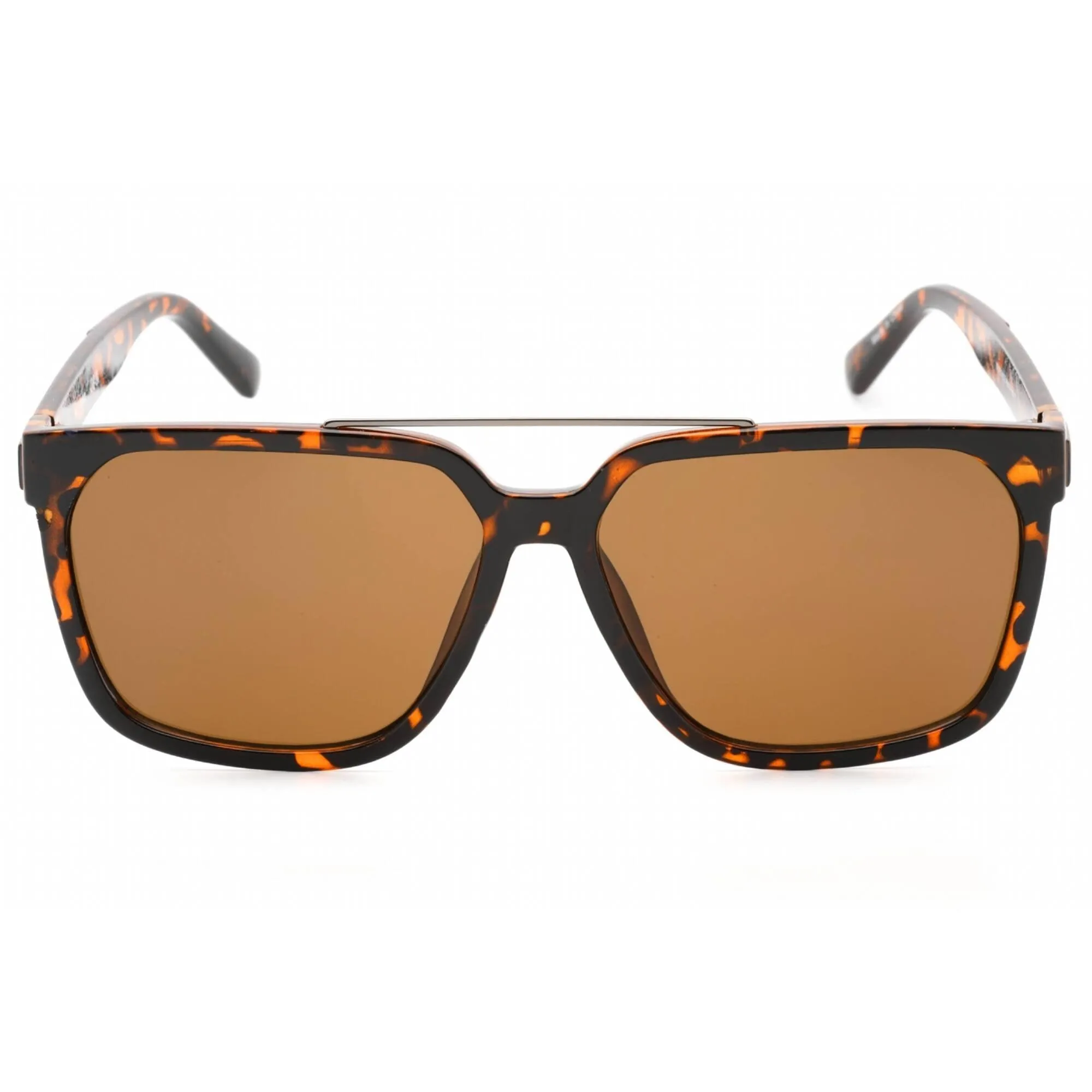 Guess Factory Men's Sunglasses - Dark Havana Full Rim Square Shape Frame | GF0253 52E