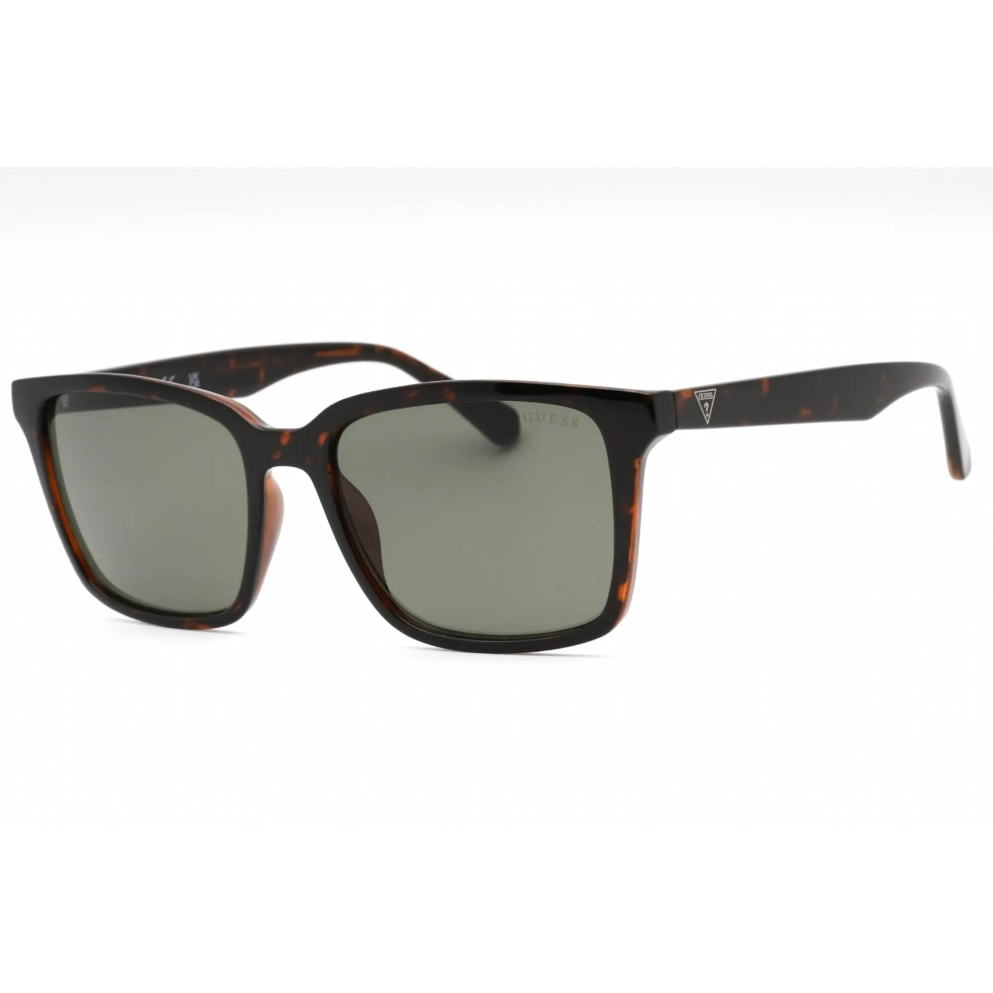 Guess Factory Men's Sunglasses - Dark Havana Plastic Rectangular Frame | GF5097 52N