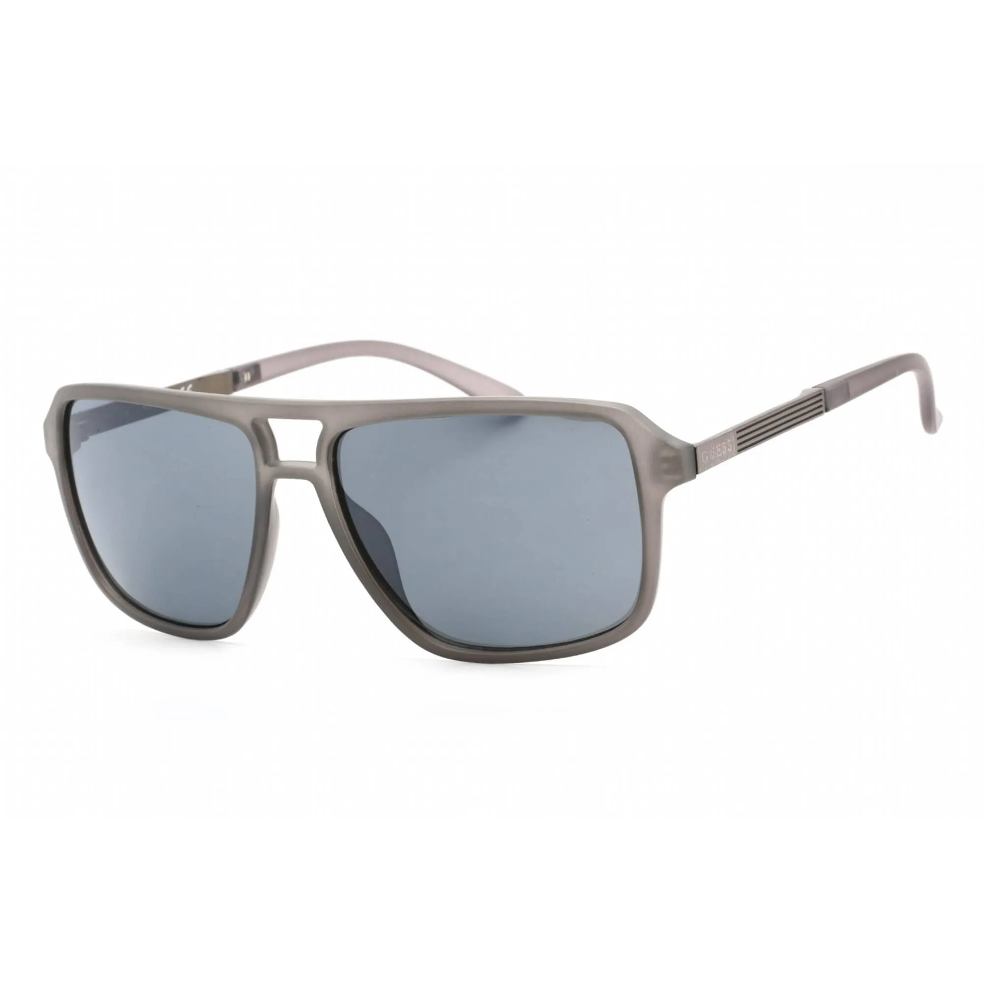 Guess Factory Men's Sunglasses - Full Rim Grey Metal Square Shape Frame | GF5085 20C
