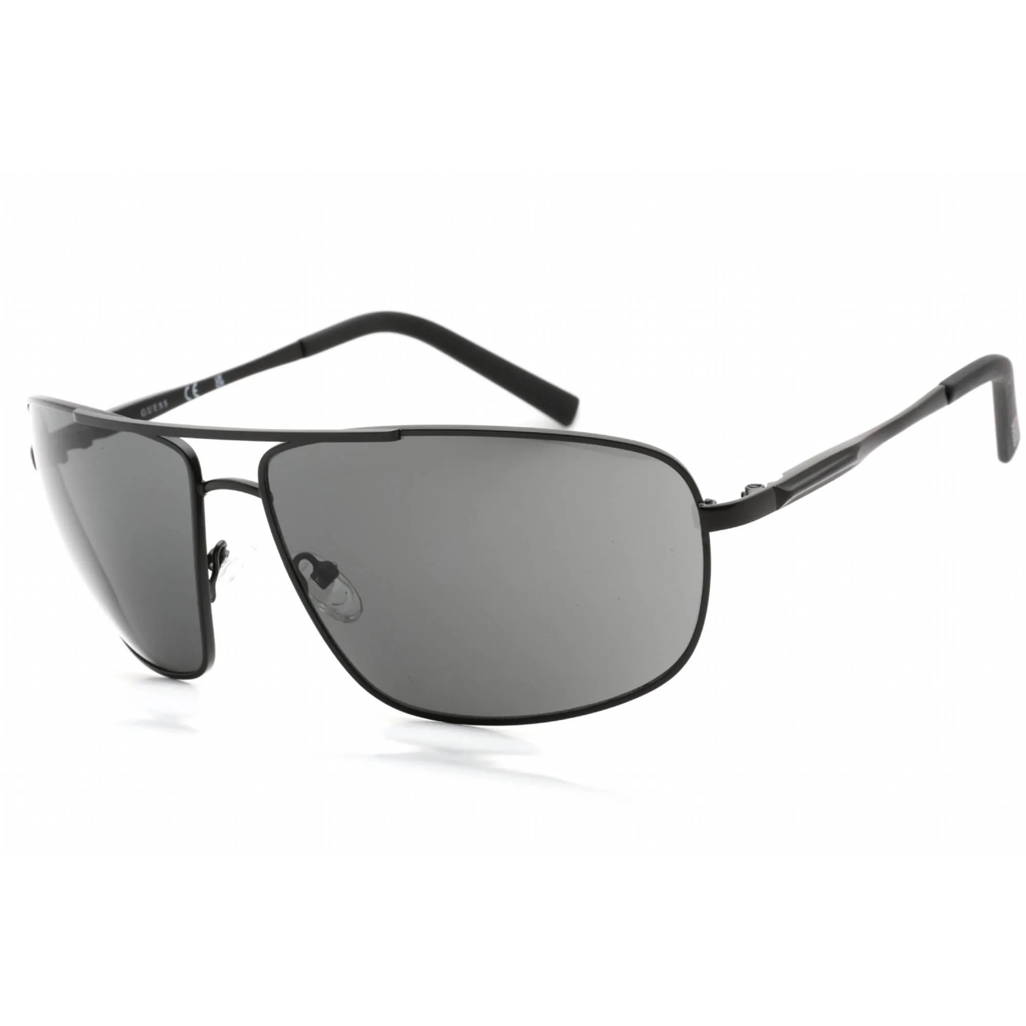 Guess Factory Men's Sunglasses - Matte Black Full Rim Rectangular Frame | GF0232 02A