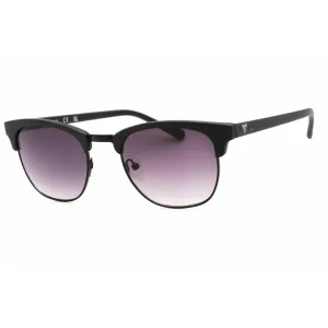 Guess Factory Men's Sunglasses - Matte Black Rectangular Plastic Frame | GF0170 02B