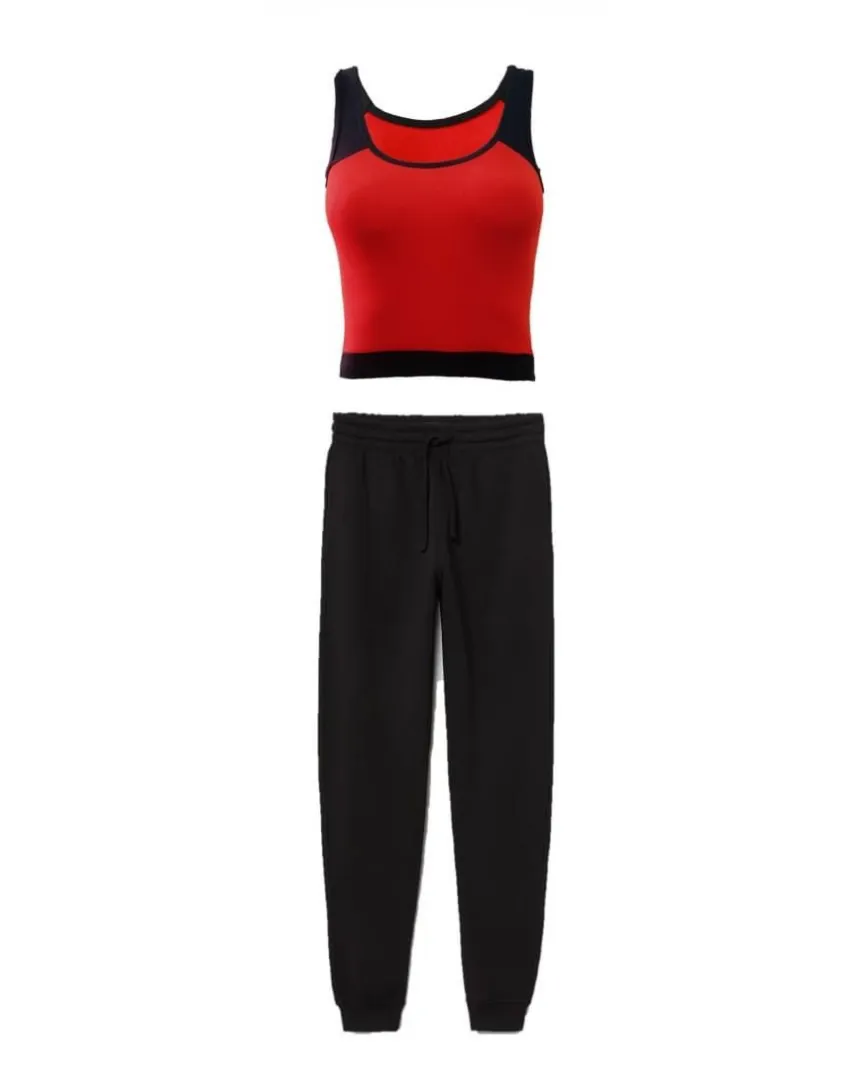 Gym Sports Wear Red