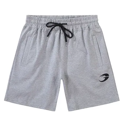 GYMWARS ATHLETIC CASUAL WORKOUT SHORTS WITH ZIPPER POCKETS