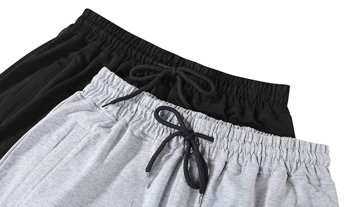 GYMWARS ATHLETIC CASUAL WORKOUT SHORTS WITH ZIPPER POCKETS