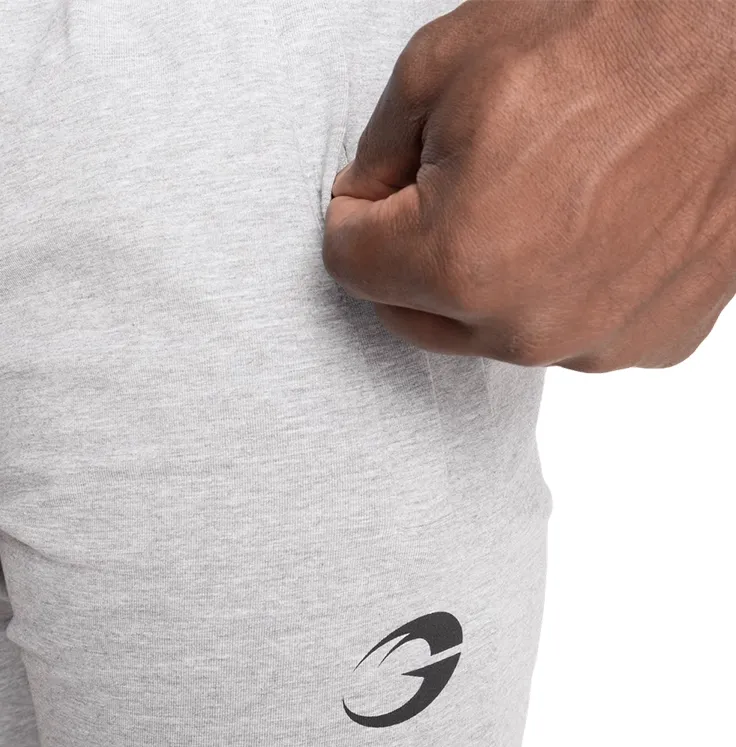 GYMWARS ATHLETIC CASUAL WORKOUT SHORTS WITH ZIPPER POCKETS