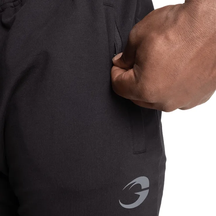 GYMWARS ATHLETIC CASUAL WORKOUT SHORTS WITH ZIPPER POCKETS