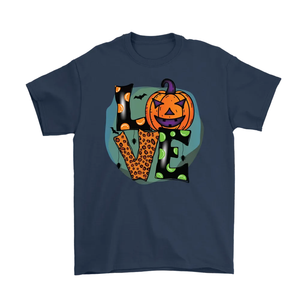 Halloween LOVE Men's and Women's T-Shirts