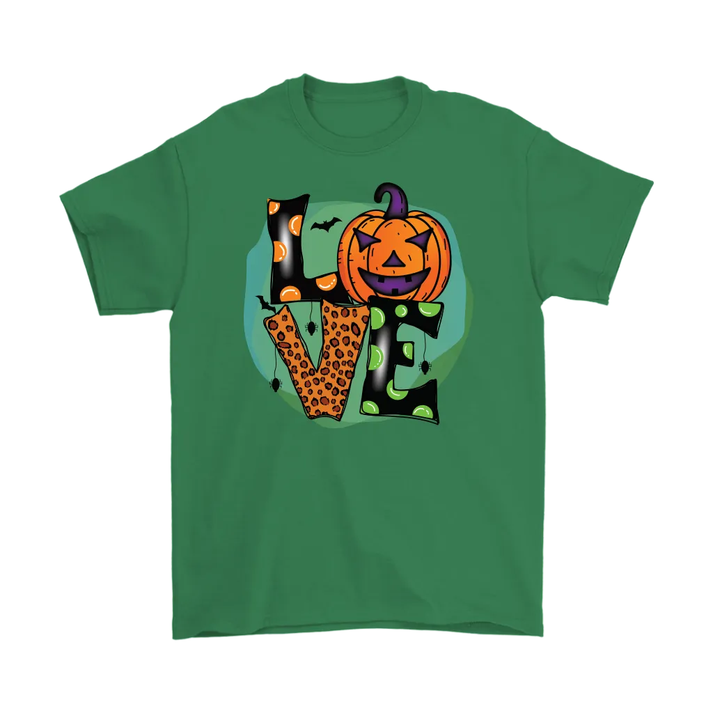 Halloween LOVE Men's and Women's T-Shirts