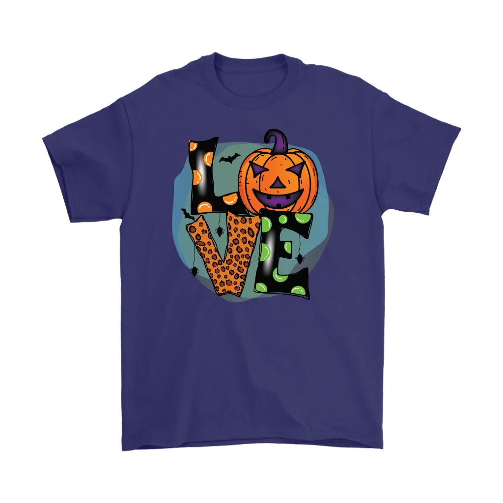 Halloween LOVE Men's and Women's T-Shirts