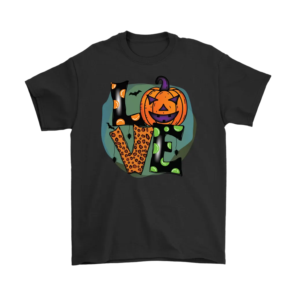 Halloween LOVE Men's and Women's T-Shirts