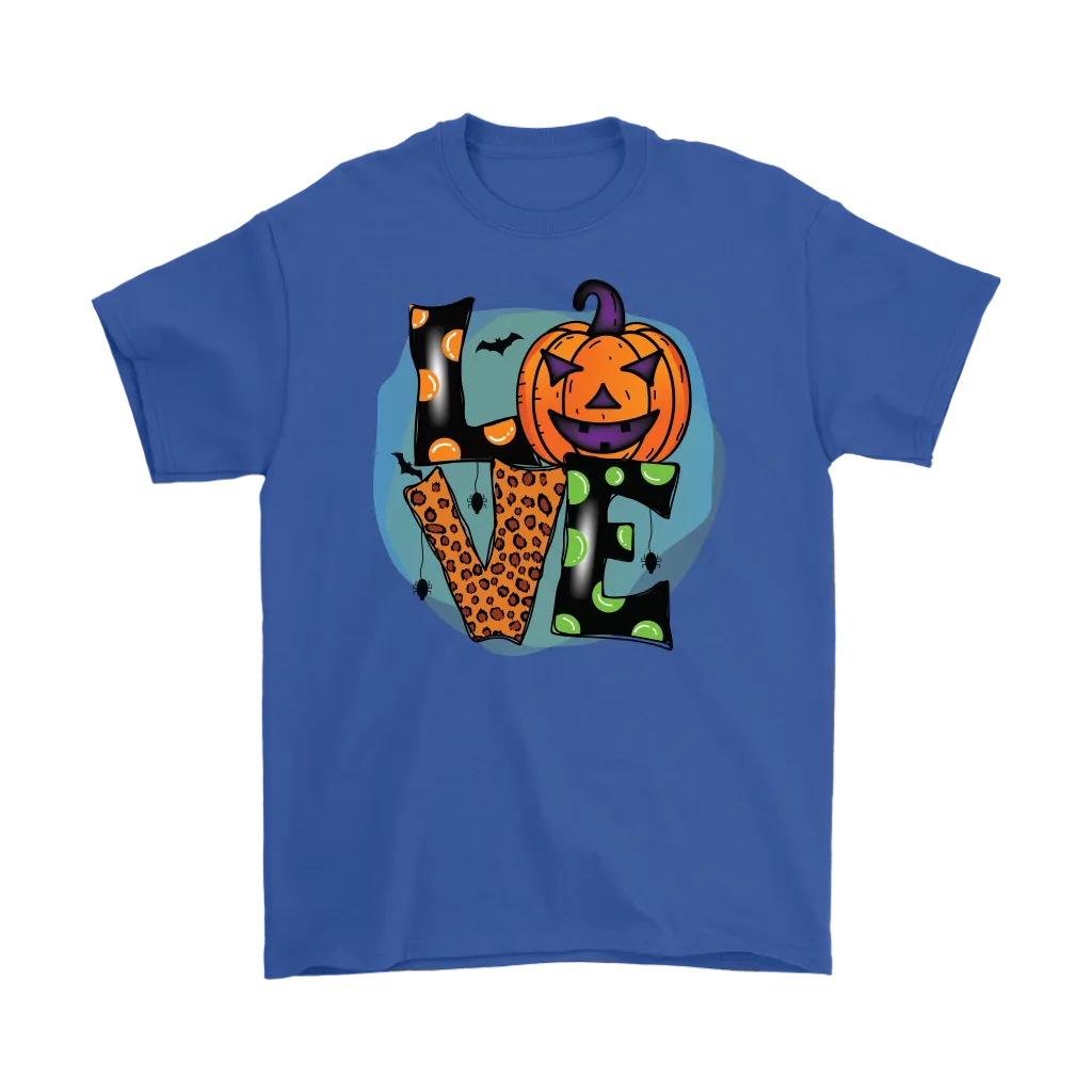 Halloween LOVE Men's and Women's T-Shirts