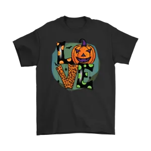 Halloween LOVE Men's and Women's T-Shirts