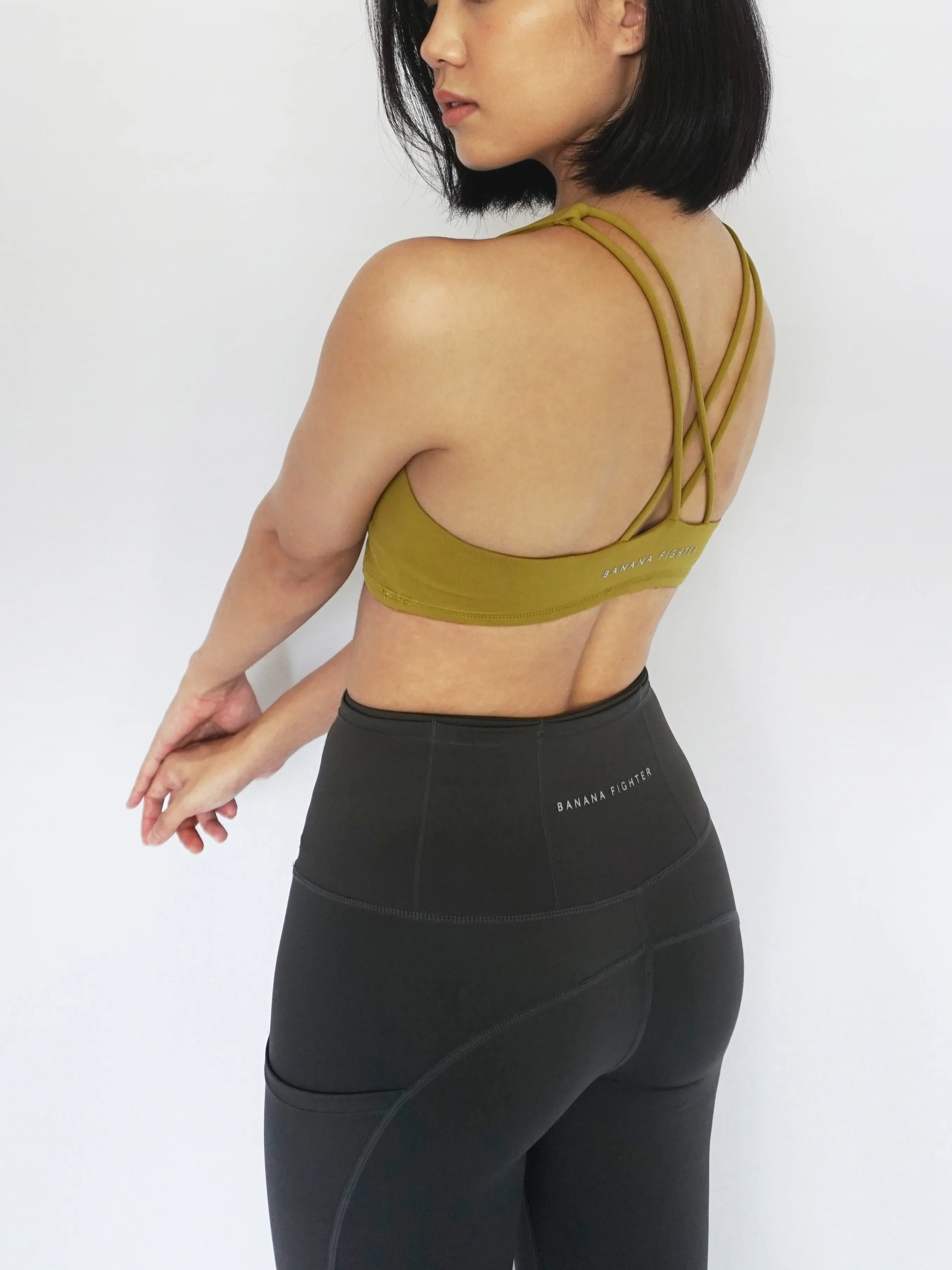 Halter Front Sports Bra
