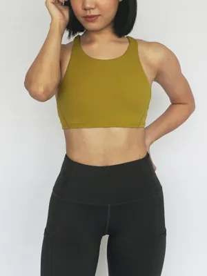 Halter Front Sports Bra