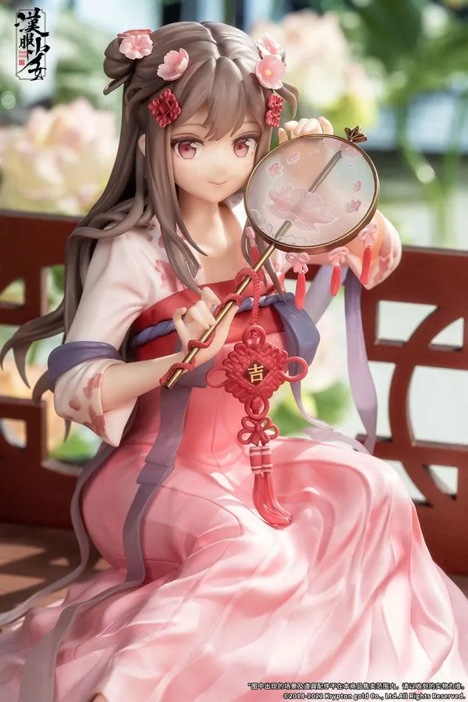 Hanfu Girls Statue 1/7 Lotus Reflection 14 Cm
