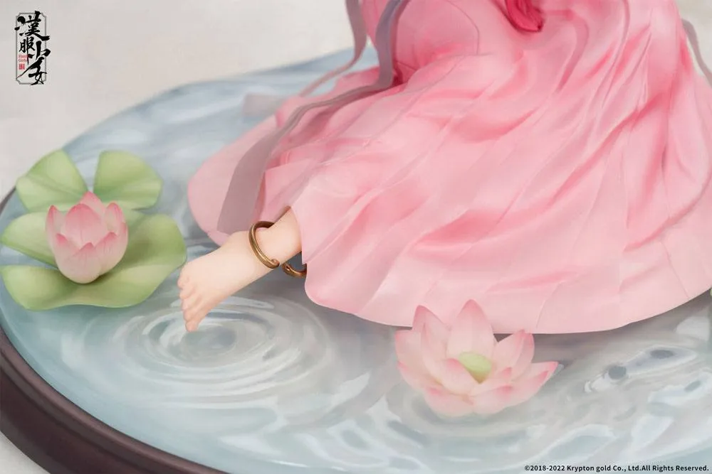 Hanfu Girls Statue 1/7 Lotus Reflection 14 Cm