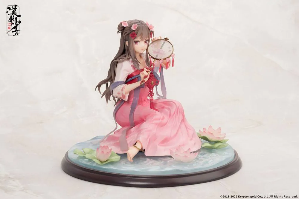 Hanfu Girls Statue 1/7 Lotus Reflection 14 Cm
