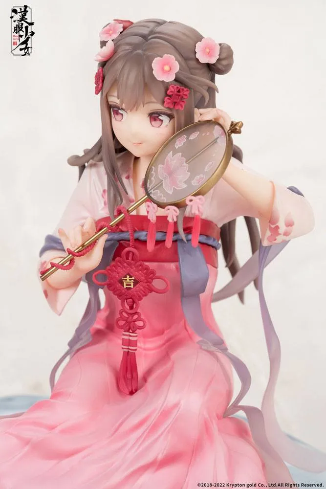 Hanfu Girls Statue 1/7 Lotus Reflection 14 Cm