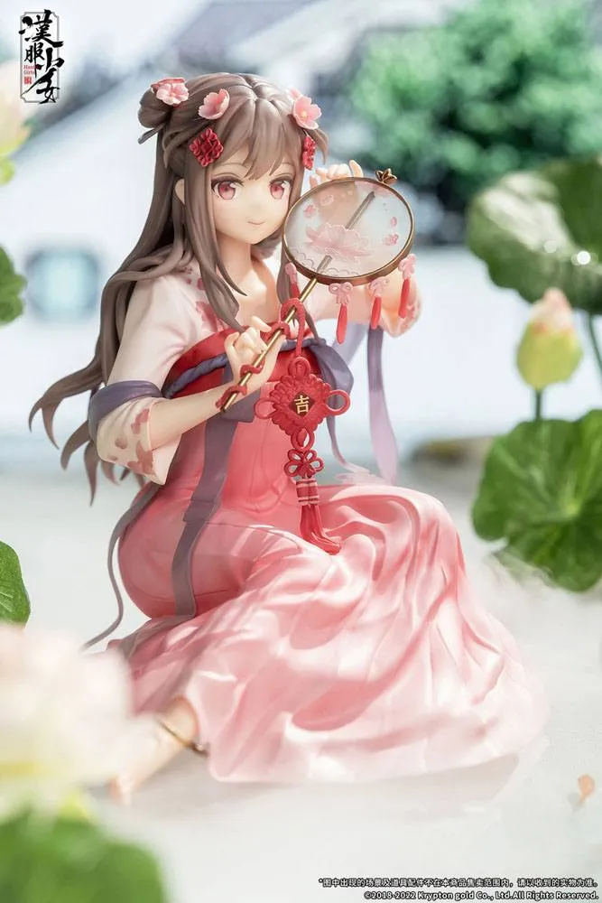 Hanfu Girls Statue 1/7 Lotus Reflection 14 Cm