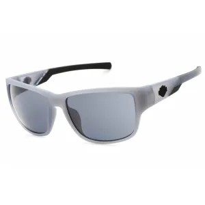 Harley Davidson Men's Sunglasses - Grey/Other Plastic Rectangular Frame | HD0966X 02A