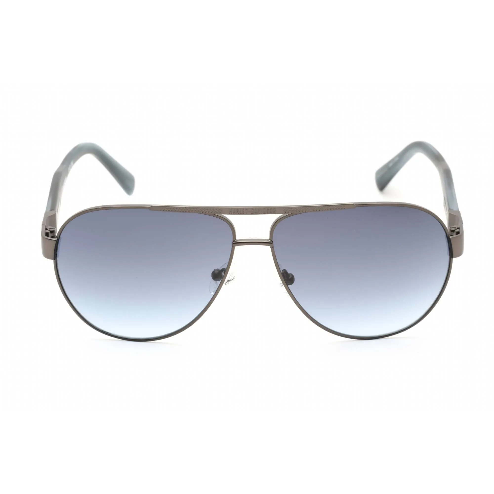 Harley Davidson Men's Sunglasses - Matte Dark Nickeltin Pilot Frame | HD0971X 07W