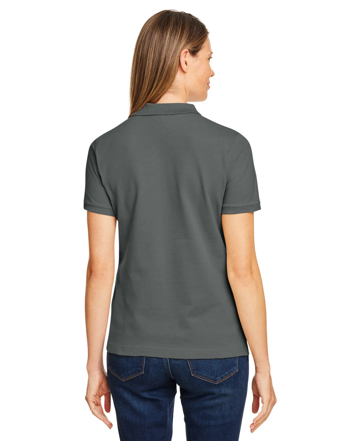 Harriton Ladies' Short-Sleeve Polo M200W