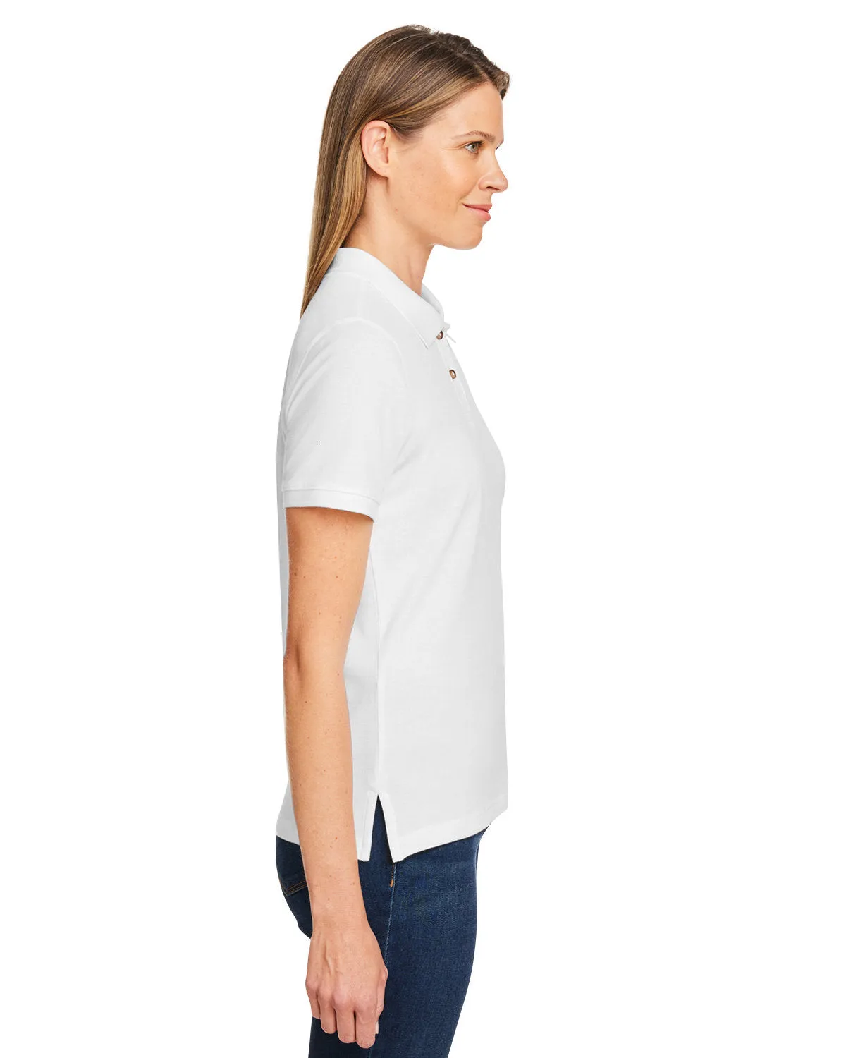Harriton Ladies' Short-Sleeve Polo M200W