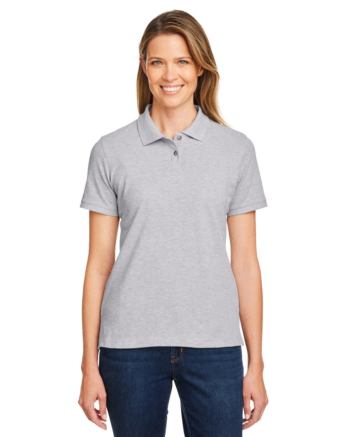 Harriton Ladies' Short-Sleeve Polo M200W
