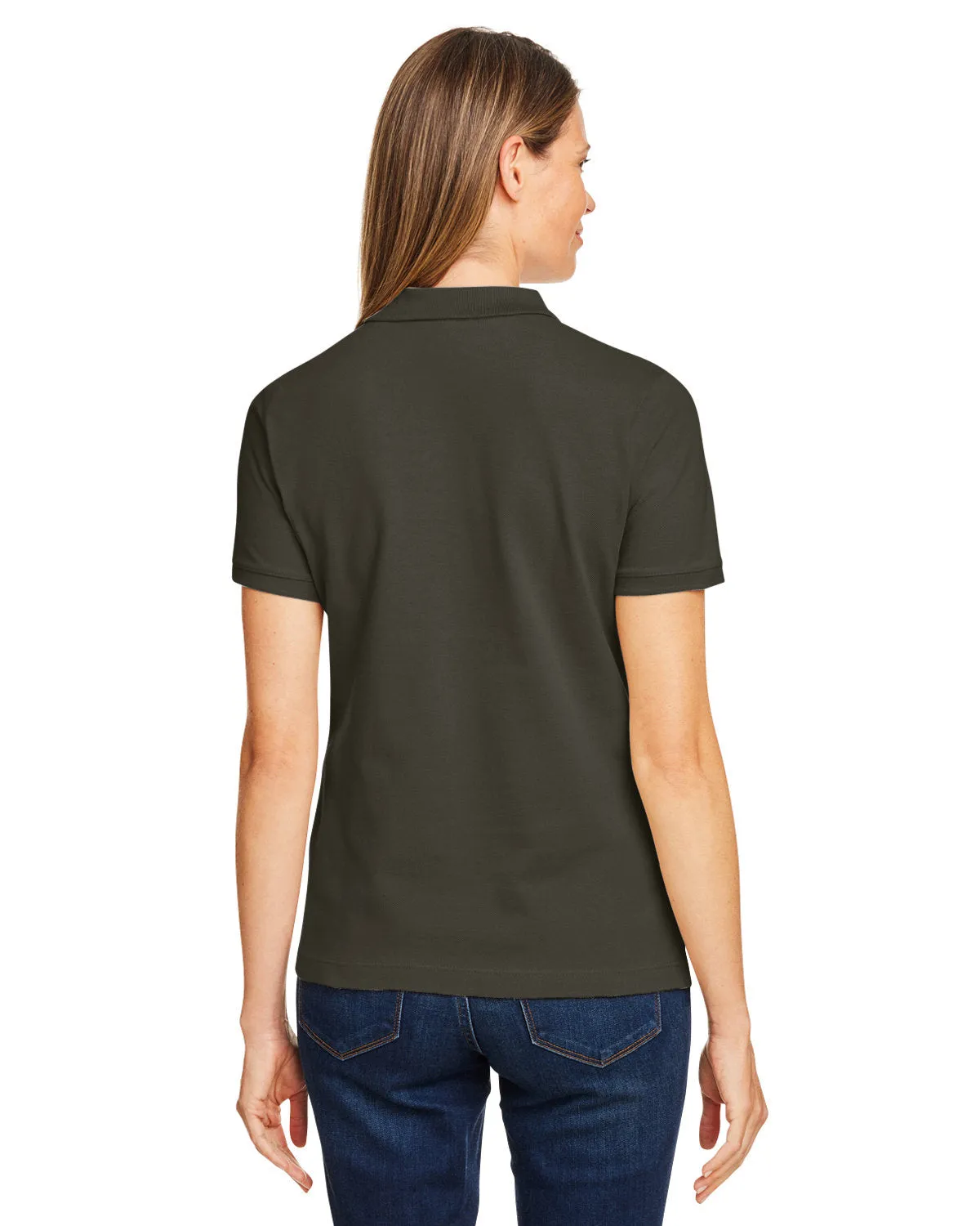 Harriton Ladies' Short-Sleeve Polo M200W