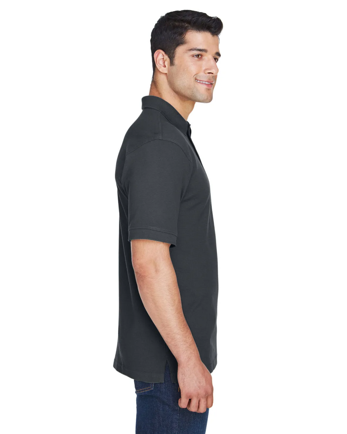 Harriton Men's Tall Short-Sleeve Polo M200T
