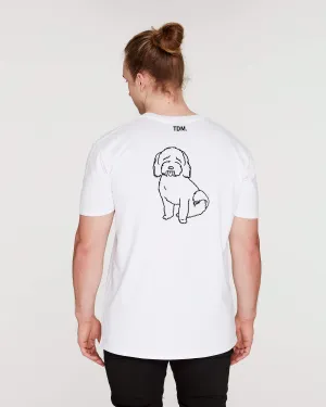 Havanese Dad Illustration: T-Shirt