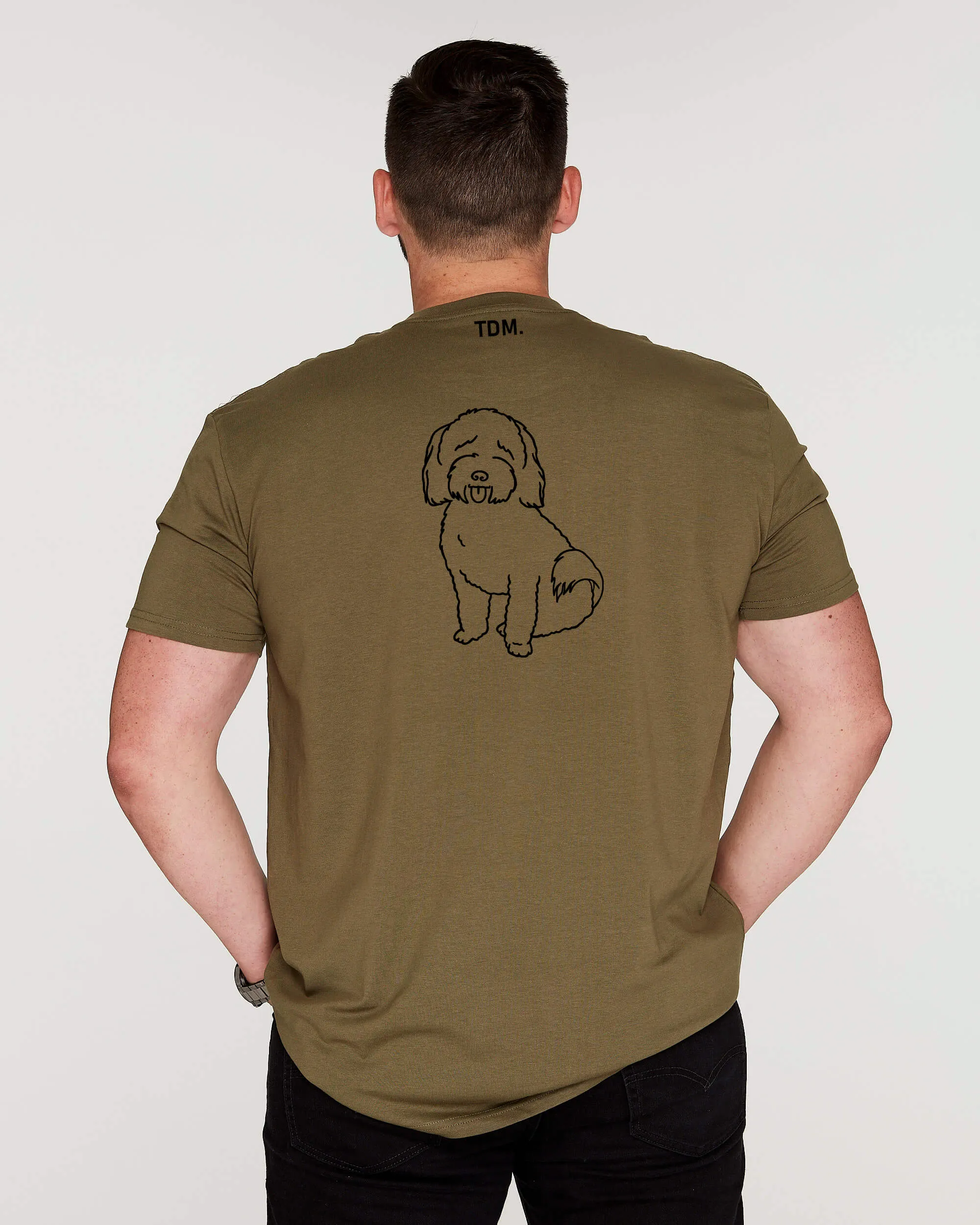 Havanese Dad Illustration: T-Shirt