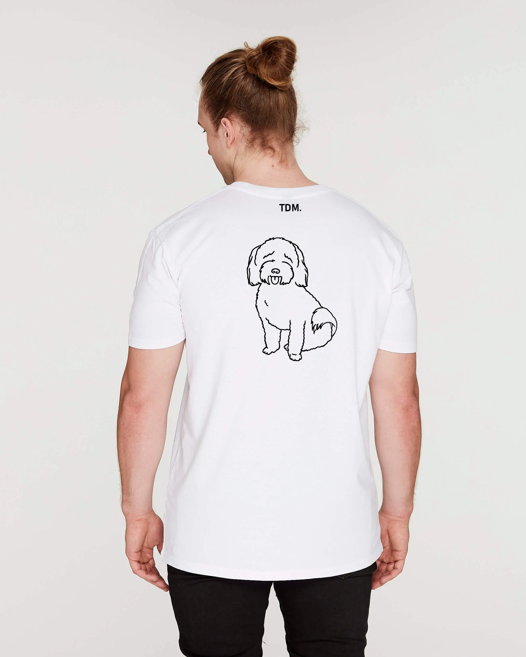 Havanese Dad Illustration: T-Shirt